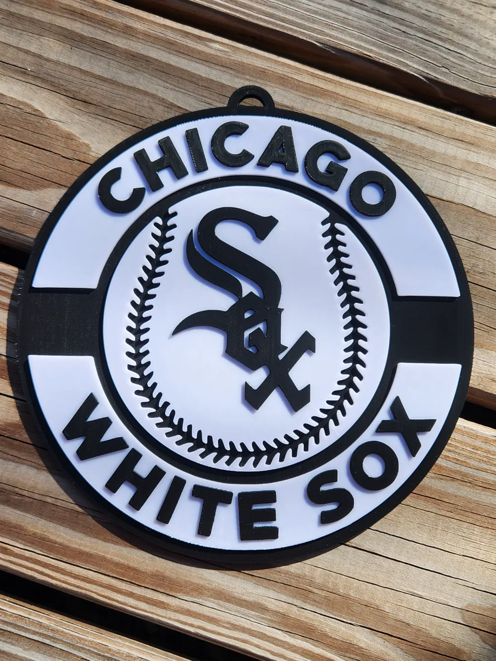 Chicago White Sox Medallion - Free 3D Print Model - MakerWorld