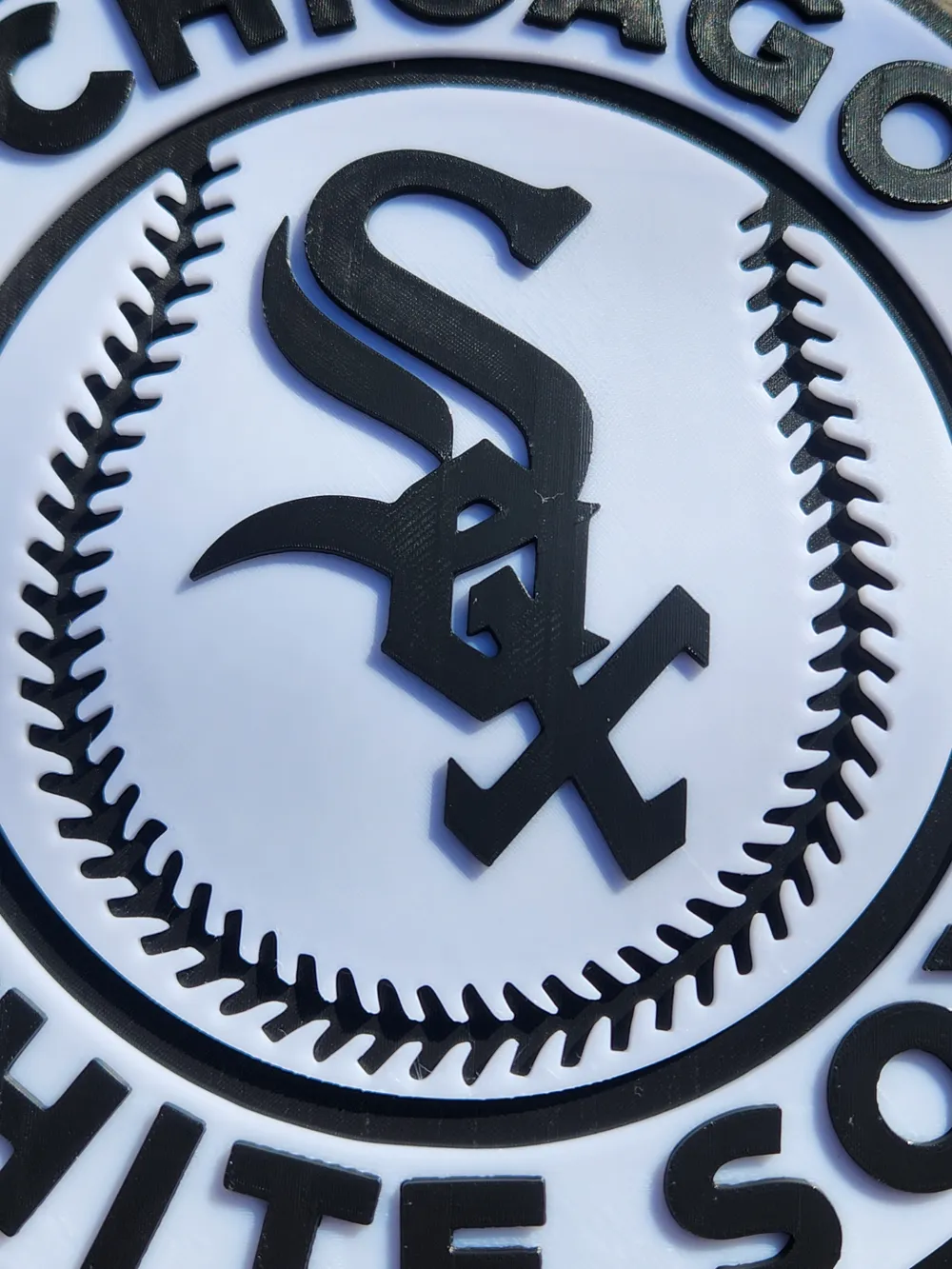 Chicago White Sox Medallion - Free 3D Print Model - MakerWorld