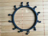 Bracelet jonc étoiles — imprimé d'une pièce — photo 1