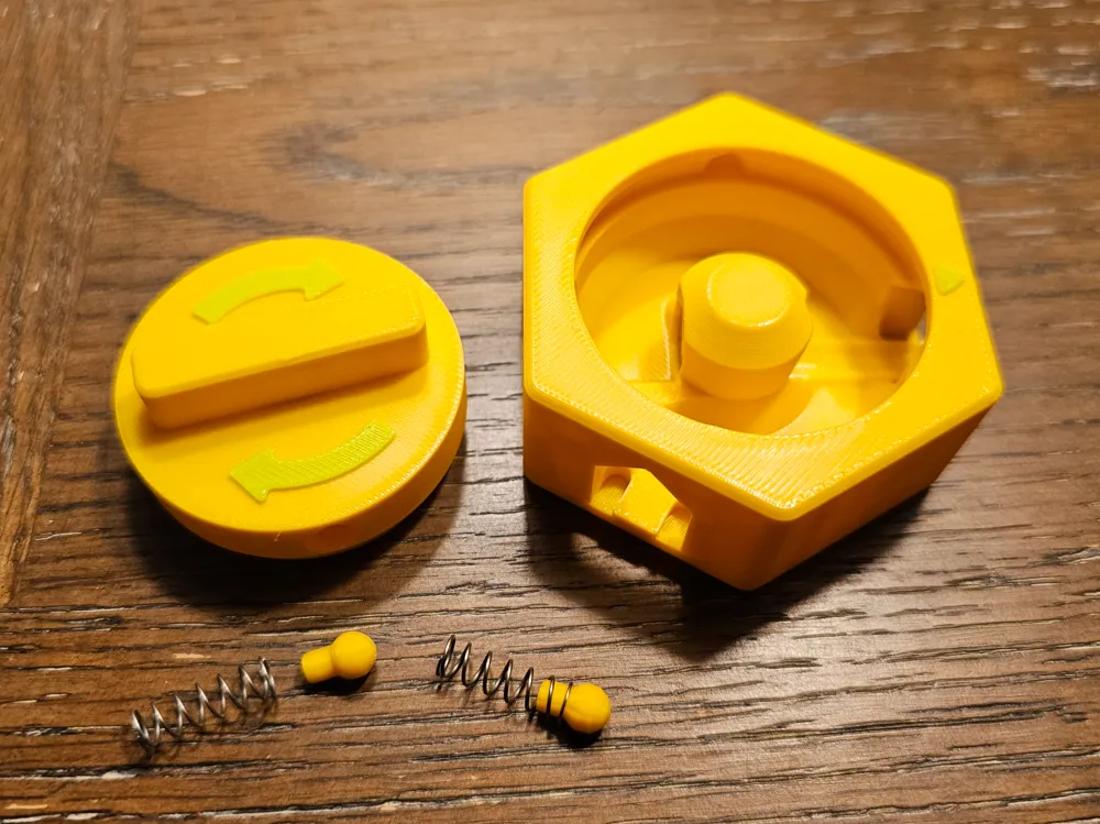 Spring Ends for uhltimate resettable Gauss Cannon