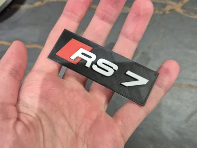 Audi RS7 Logo/Emblem
