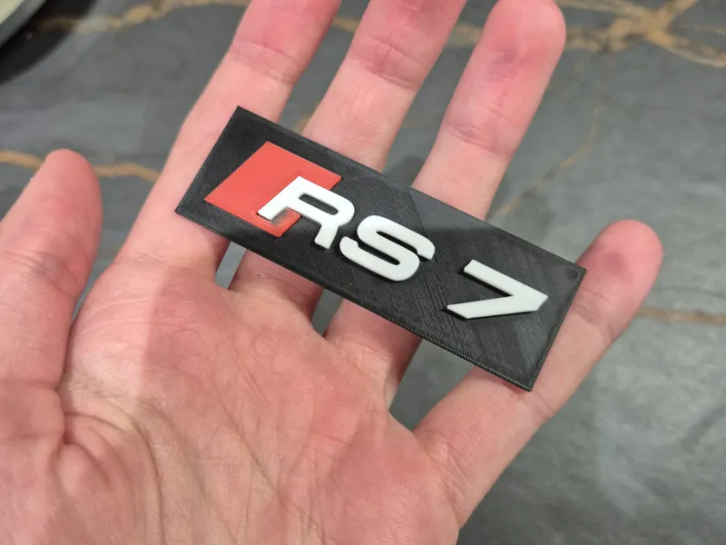 Audi RS7 Logo/Emblem