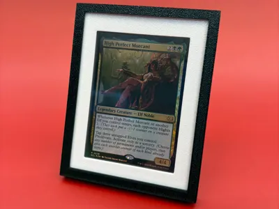 Modern Toploader Frame  - Card Display
