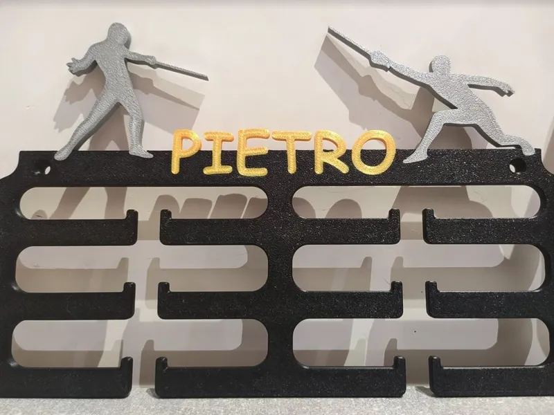 fencing medal holder