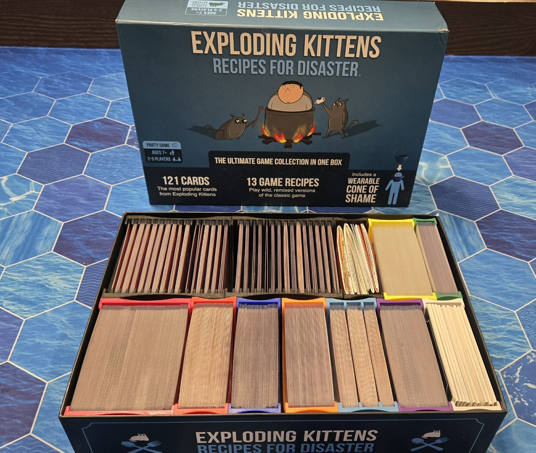 Miniatura 2 do modelo 3D Exploding Kittens Insert - All Expansions