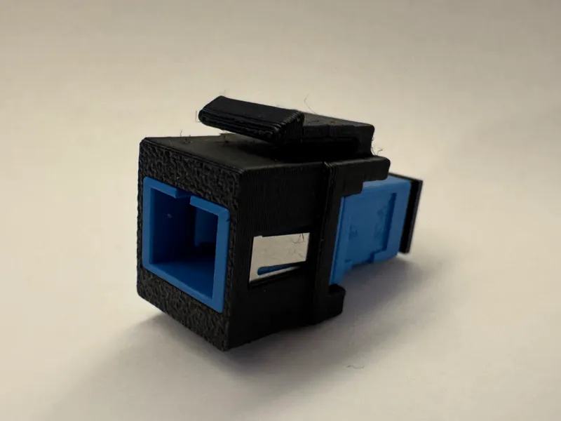 Keystone Fiber Optic Adapter/Coupler Insert 