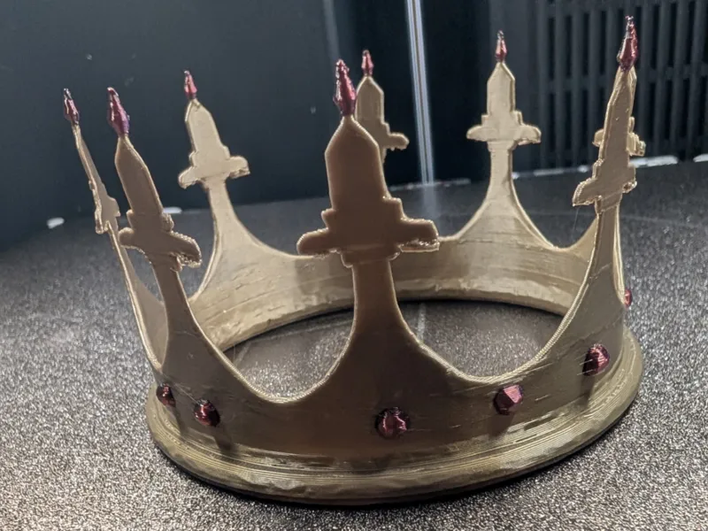Dark Royalty Crown – Medieval Fantasy
