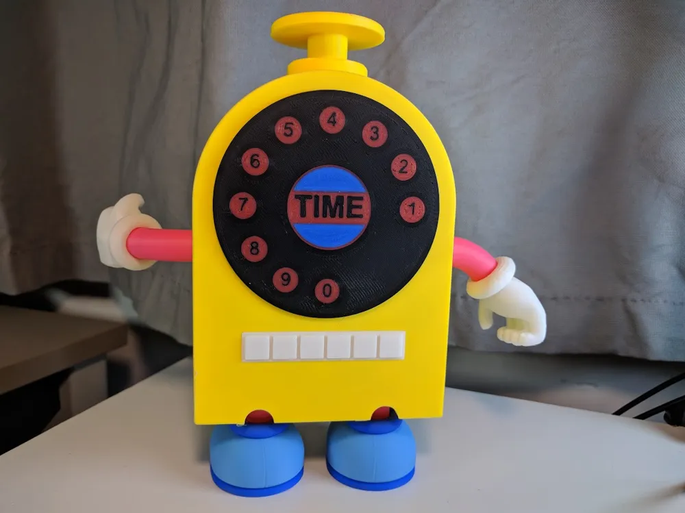 Mr. Time Clock from Dr. Slump (BambuLab 011 kit) by BuildByte3D ...