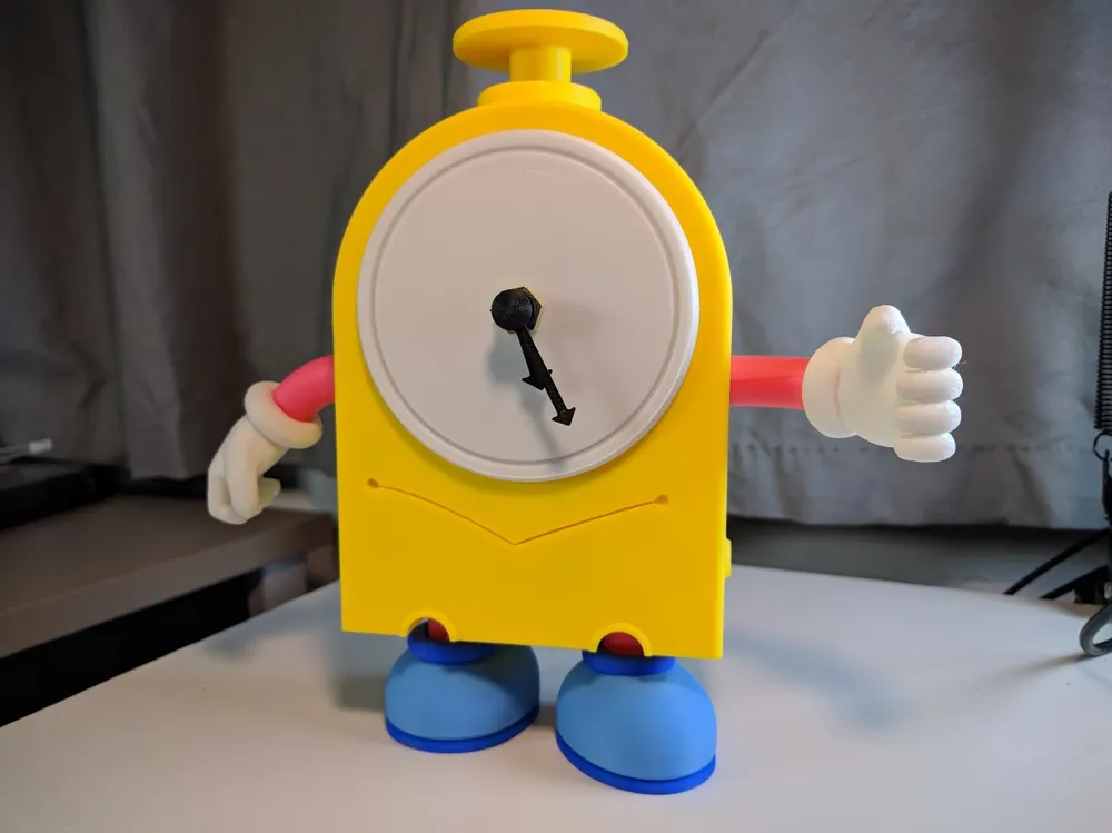 Mr. Time Clock from Dr. Slump (BambuLab 011 kit) by BuildByte3D ...