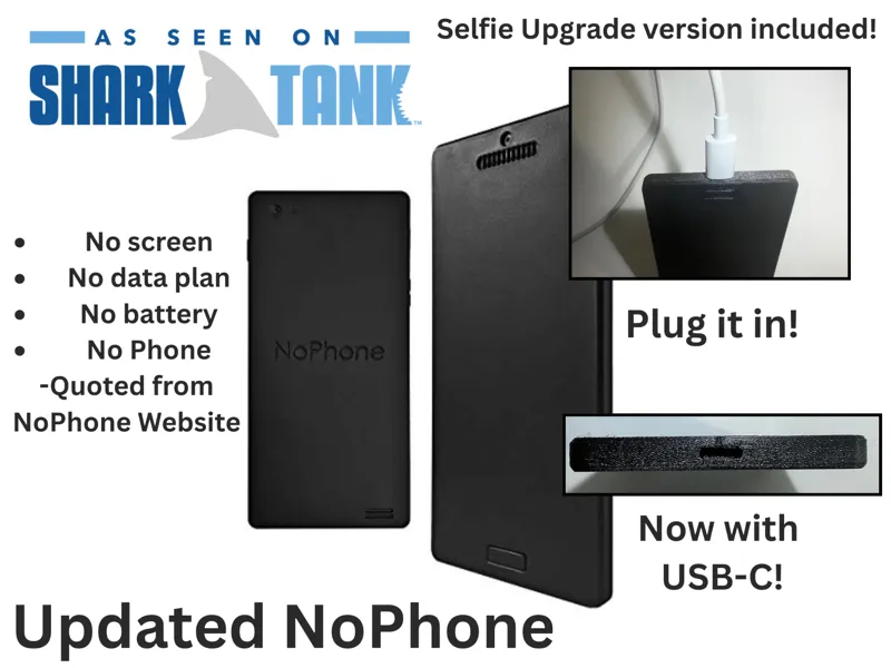 AS SEEN ON SHARK TANK: NoPhone