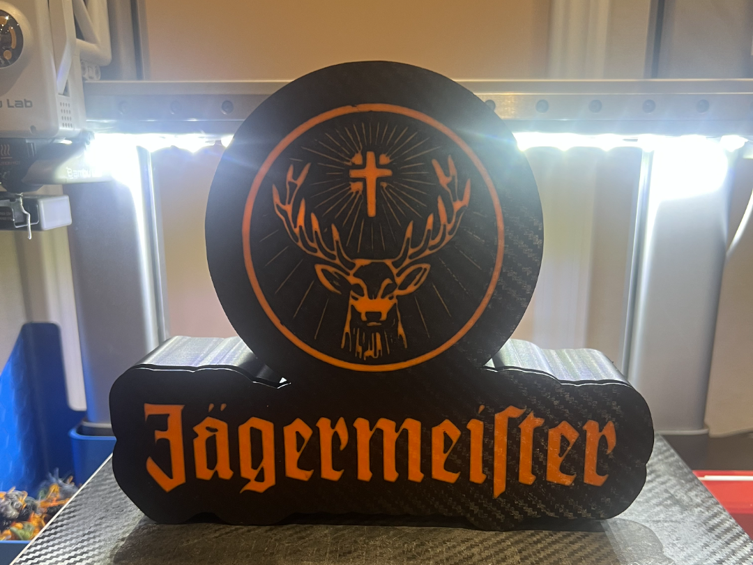 Jagermeister Lightbox Art