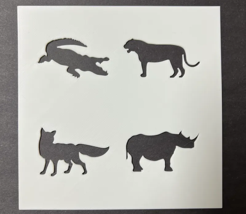 Animal Stencil