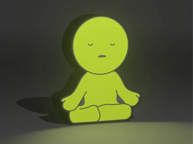 Simski Meditazione LightBox