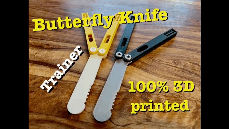 Ultra Smooth Butterfly Knife