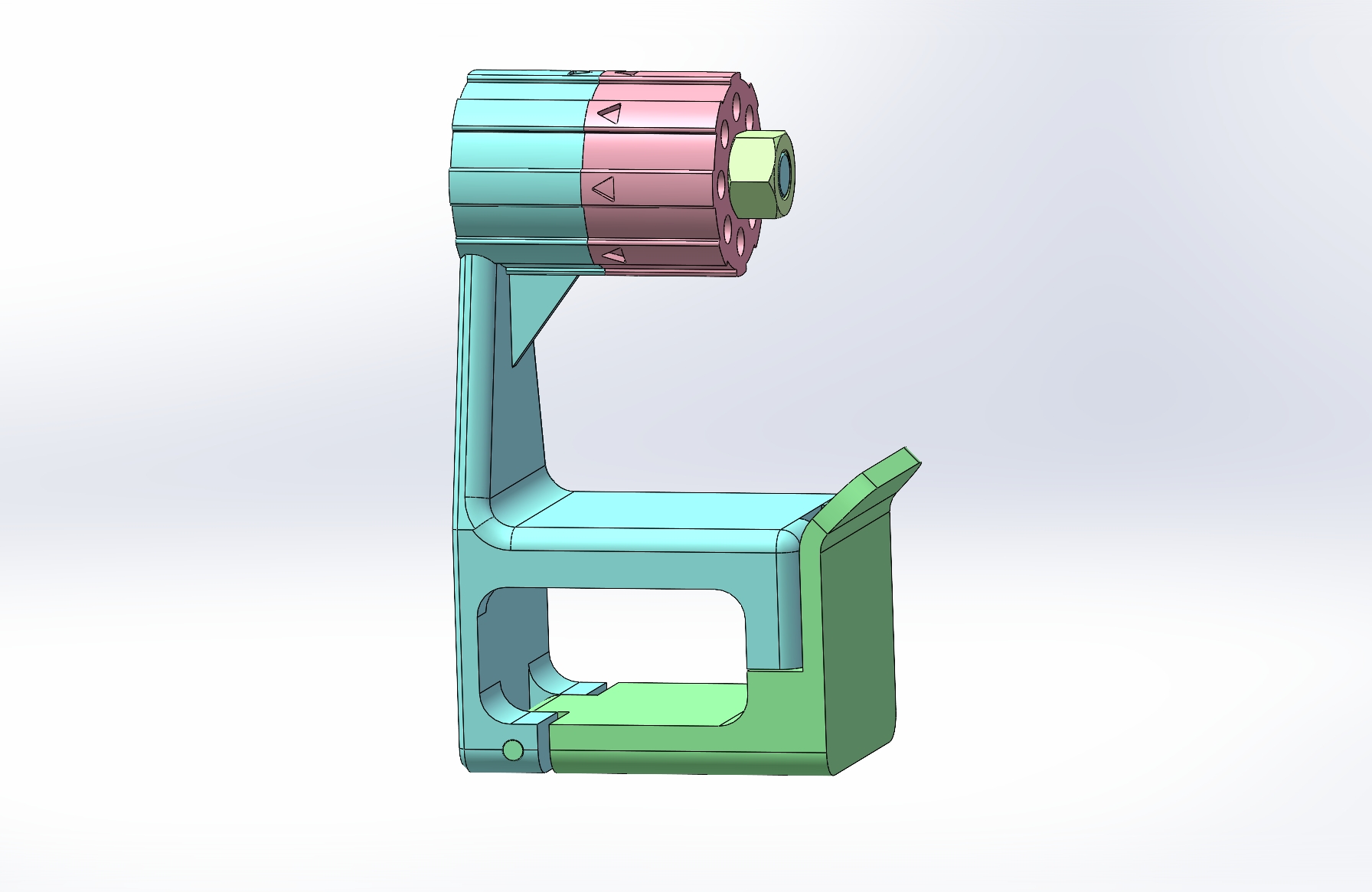 Miniatura 3 do modelo 3D 【超顺畅】8合1手动换料器，无需五金配件AMS、外挂料盘通用