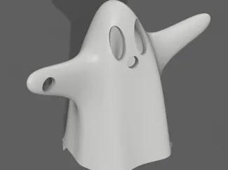 Simple ghost key ring