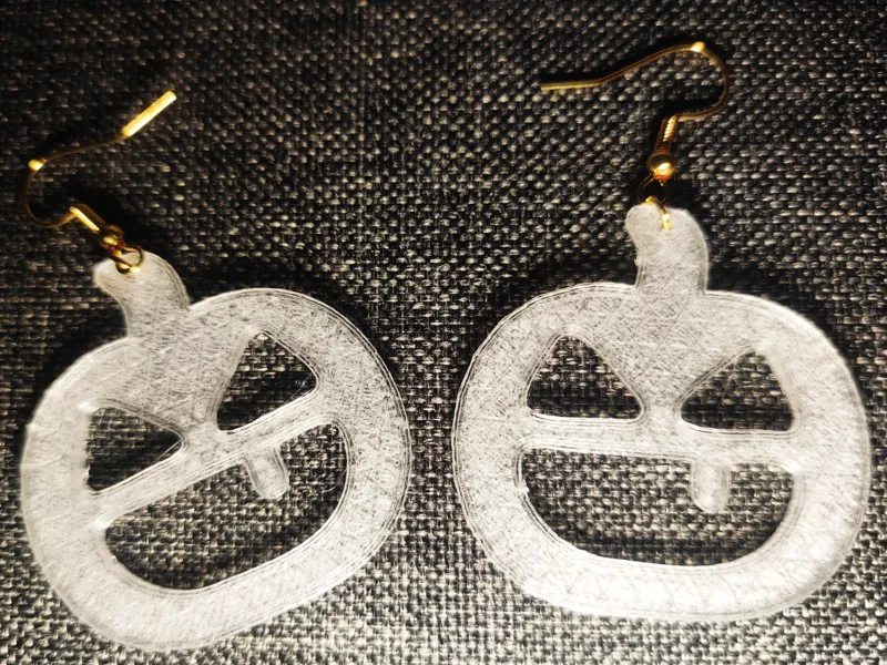 Pumpkin Earrings