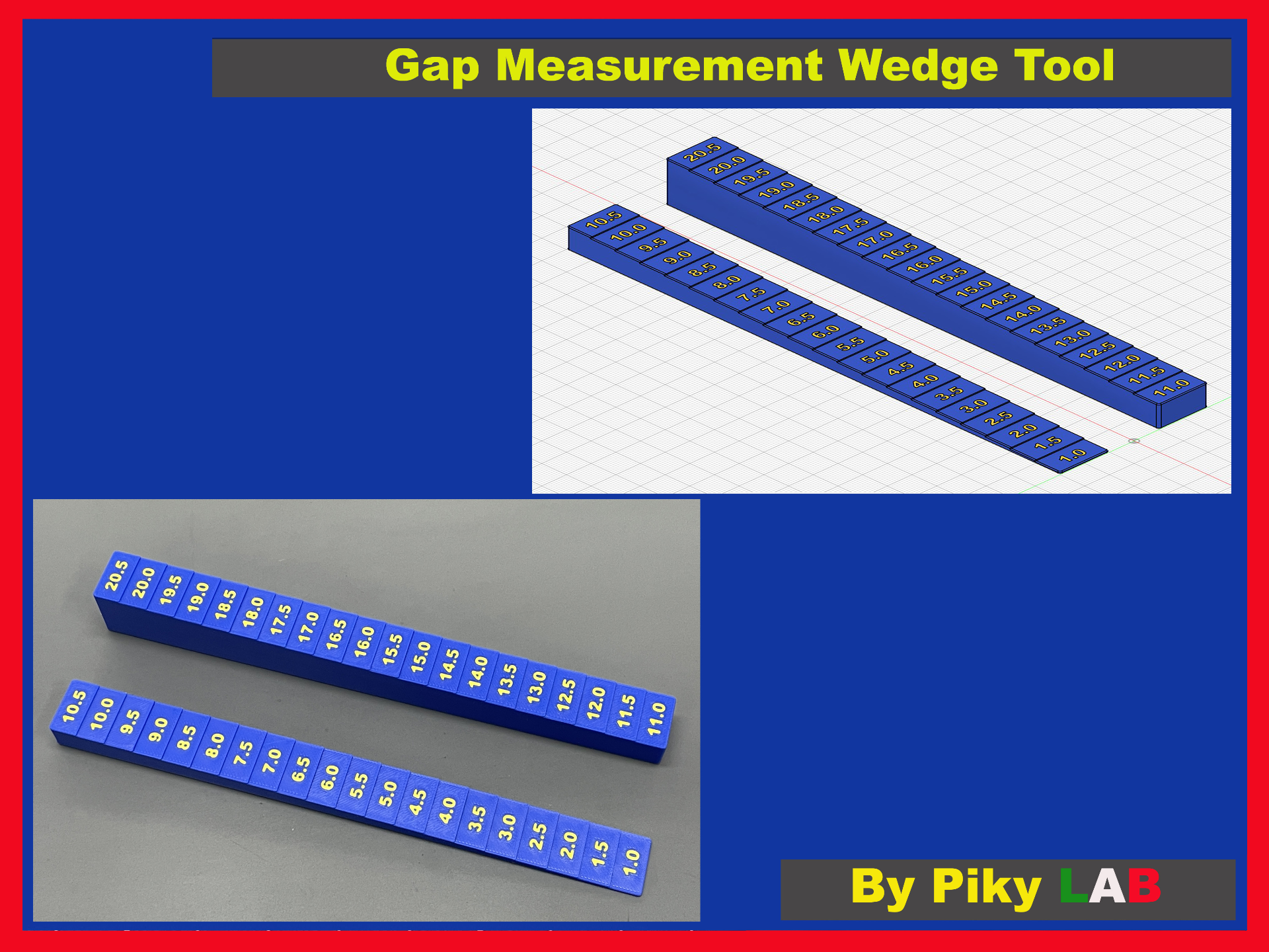 Gap Measurement Wedge Tool