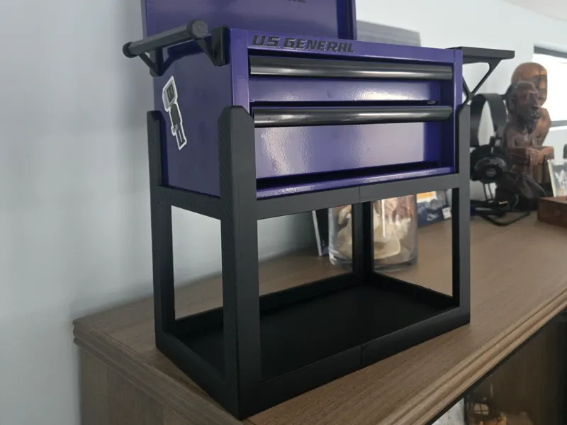 Side Tray and Handle for Mini Toolboxes 