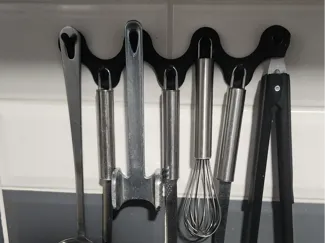 Wavy Kitchen Utencil Hanger