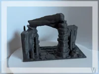 OpenForge 2.0 - Arche d'entrée (grotte sombre) — photo 3
