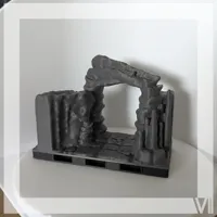 OpenForge 2.0 - Arche d'entrée (grotte sombre) — photo 2