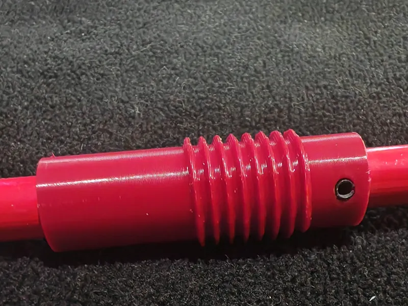 Volleyball antenna: fixed upper support