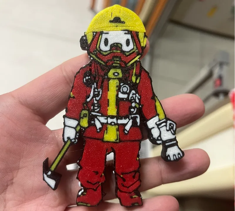 消防員磁鐵 firefighter magnet