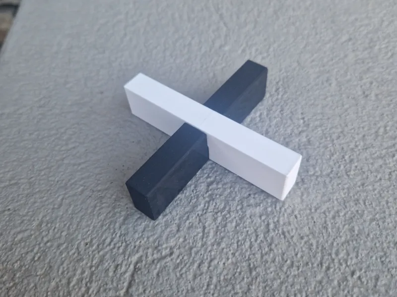 Print in place cross brain teaser (OLD VERSION)