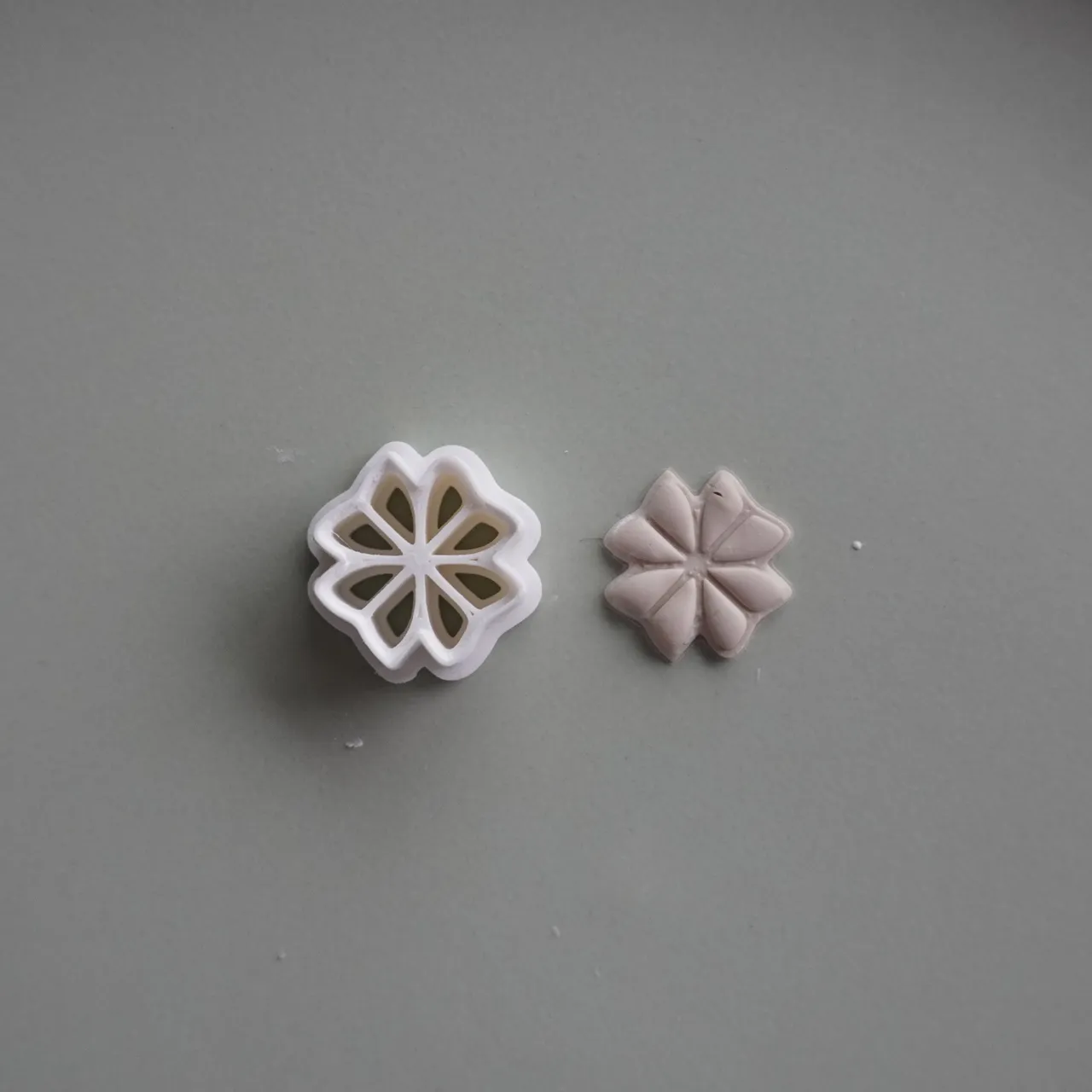Flower Polymer Clay Cutter Earrings Necklaces view 3