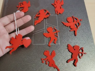 Decoración Colgante de Cupido para San Valentín