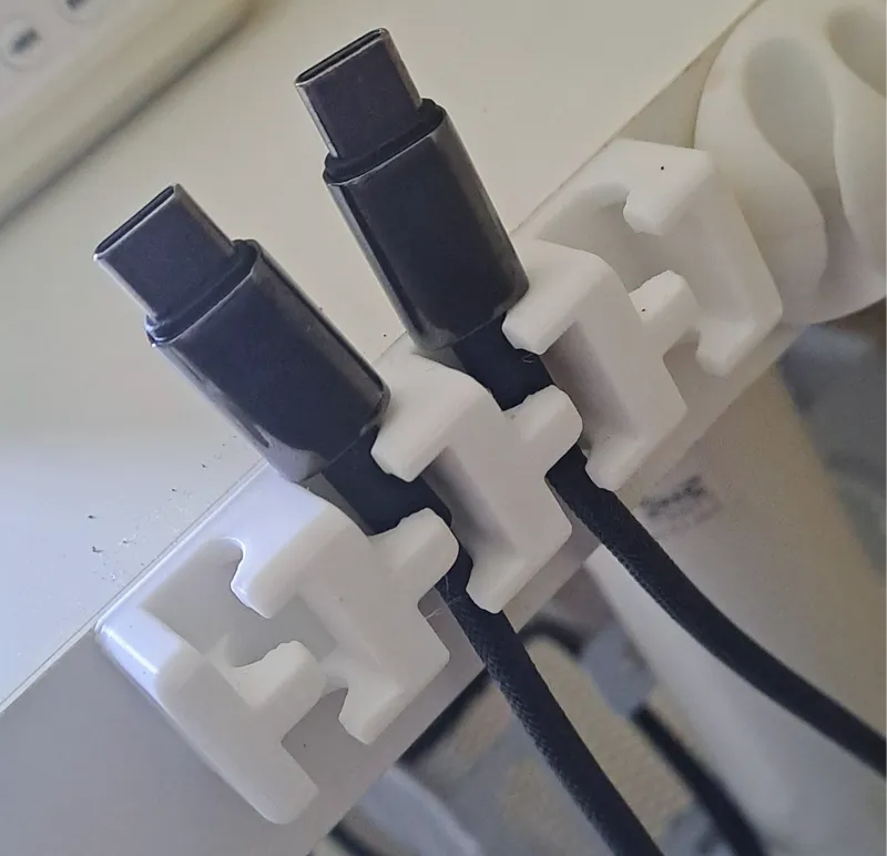 Charging cable hanger