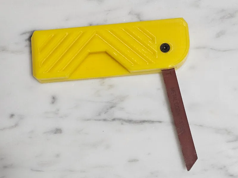 Folding mini padsaw