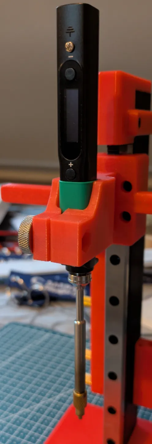 Pinecil soldering iron mount for MHIP