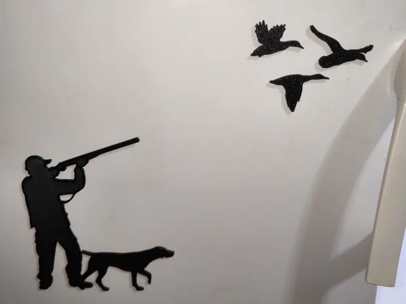 Goose Hunter Fridge Magnet