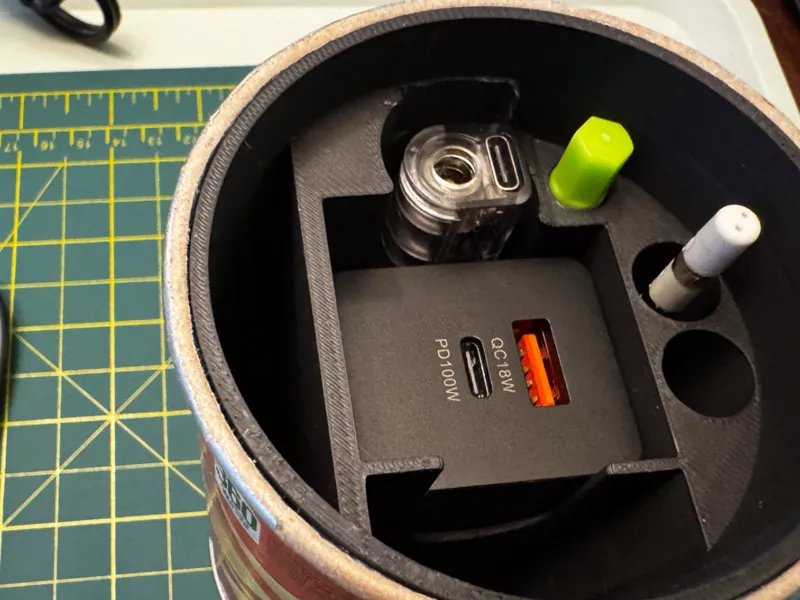 Pinecil soldering iron storage