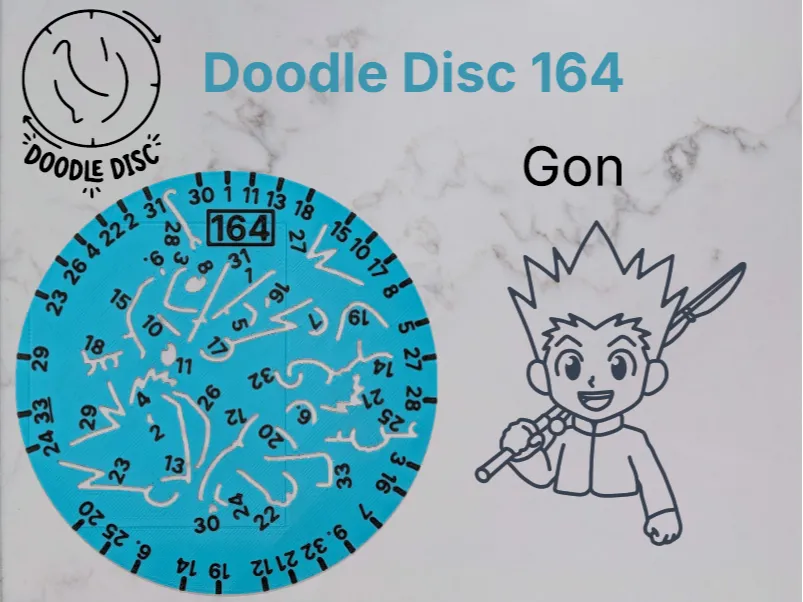 Soporte: Doodle Disc 164 Gon. Referencia del modelo original.