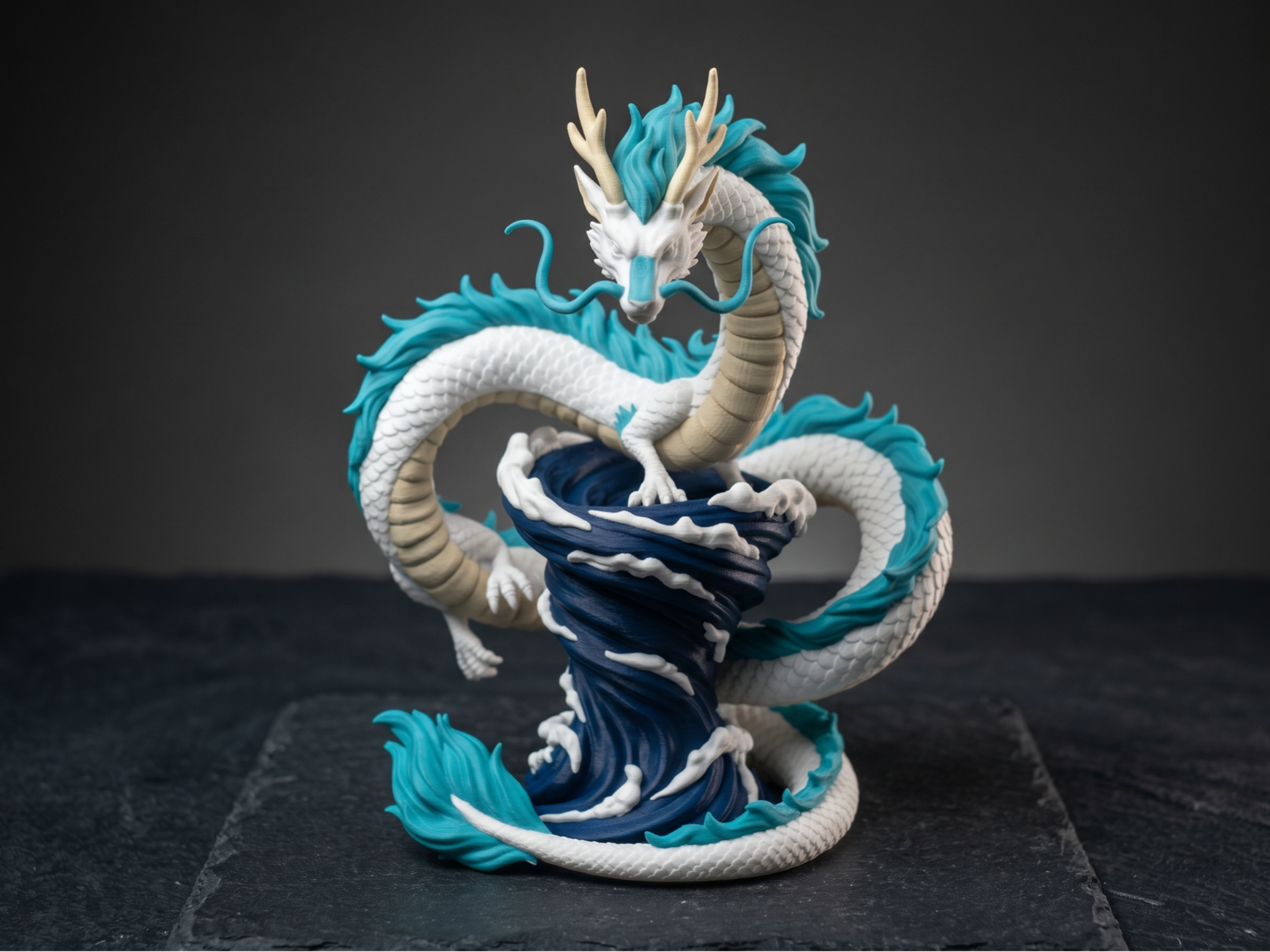 Haku Dragon Diorama (Spirited Away) - 1
