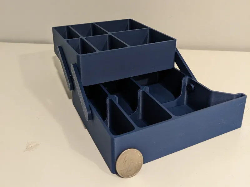 Stacked Sterilite Drawer Organizer