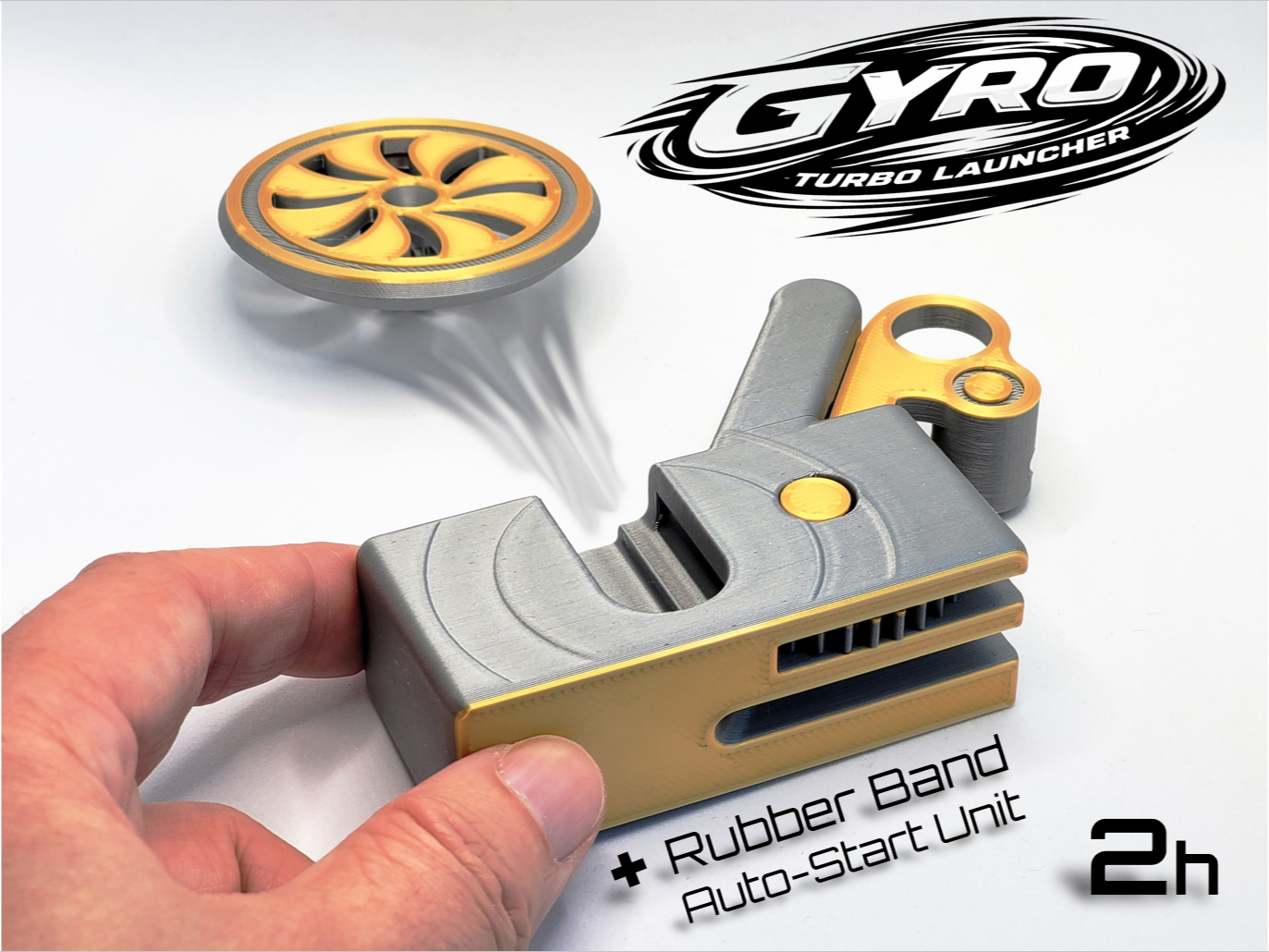 Gyro Turbo Launcher -  Spinning Top