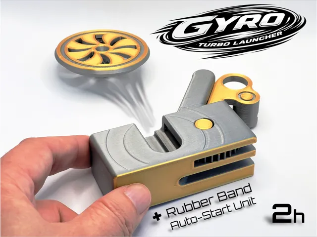 Gyro Turbo Launcher - Spinning Top