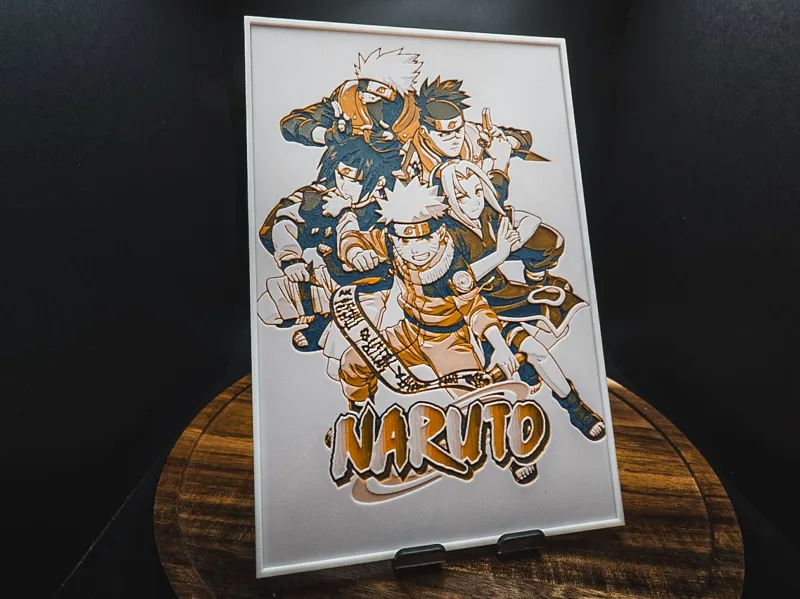 Naruto (Series Poster - HueForge)