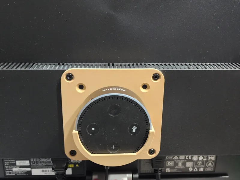 Echo Dot (gen1) VESA mount - 75mm/100mm