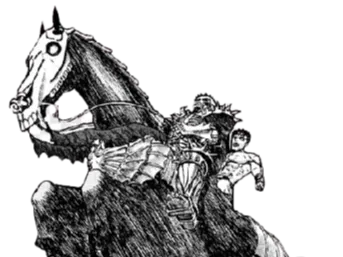Berserk Manga Skull King And Guts