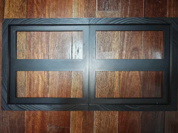 Marco decorativo: Frame 400x200 slide in hueforge wood/plain effect — vista de referencia 3