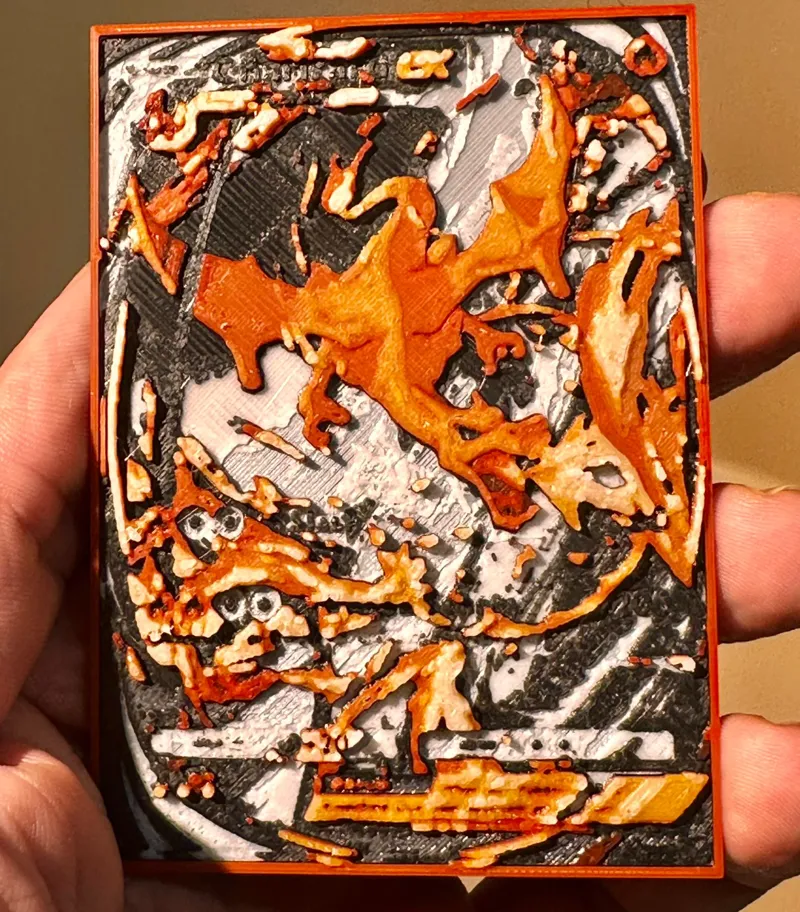 Charizard ex (alt) pokemon TCG card hueforge
