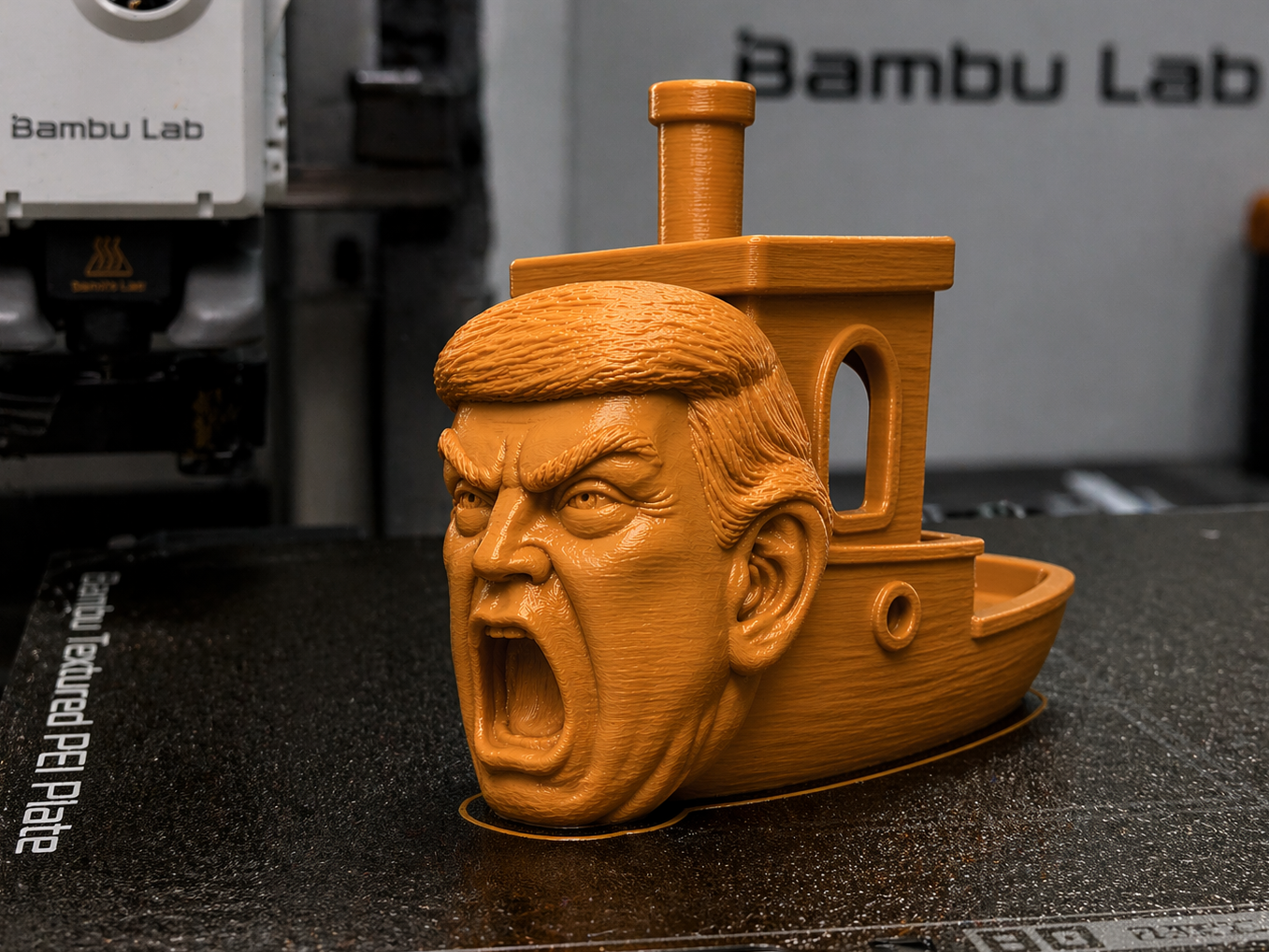 Trump Benchy –  Benchy Mashup