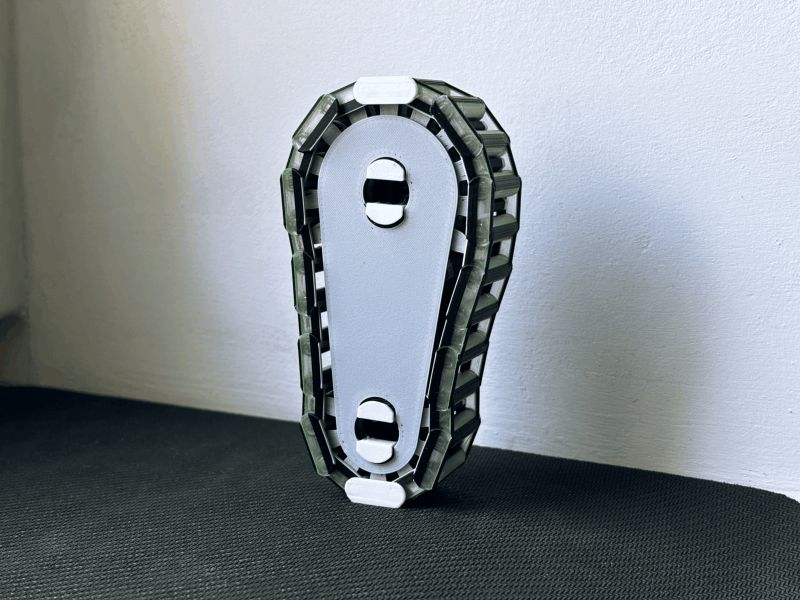 Mechanical Tank Tread Fidget Gear