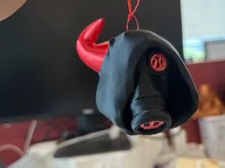 731恶魔头,防毒面具挂件,恶魔头挂件