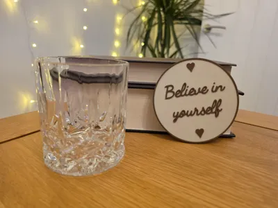 Motivational Coaster - Believe In Yourself